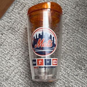 Tritan USA  Dunkin Mets Tumbler with Orange Lid
